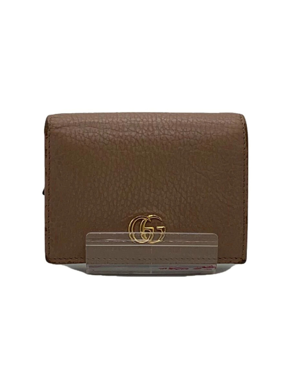 Gucci Card Case Wallet GG Marmont Leather